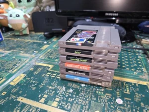NES Golf & 5 Exact Type Other Games-Intact-Sticker-Marken-ungetestet-ALLES lesen - Bild 1 von 11