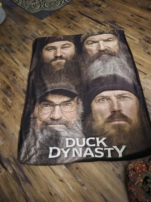 Manta polar de 4 caras Duck Dynasty A&E Foto 1 de 2