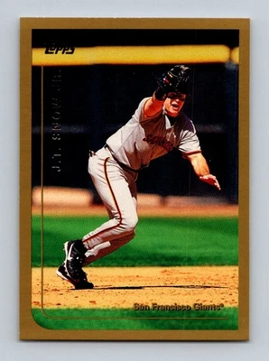 1999 Topps #127 J.T. Snow Jr. sb12 - Image 1 of 2