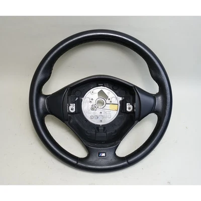 2000-2002 BMW Z3 ///M M Sports Leather 3-Spoke Steering Wheel Black OEM - image 1 of 4
