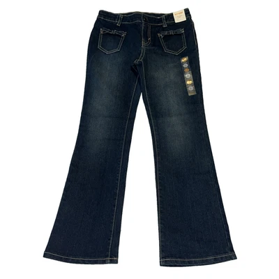 New NWT Gymboree Bow Denim Blue Bootcut Jeans 8 - Image 1 of 4