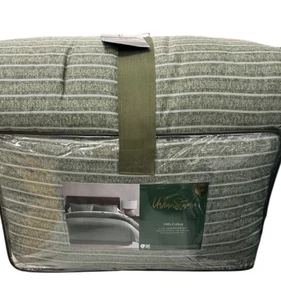 Urban Studio green and gray King comforter set 106”x 90” - Picture 1 of 4