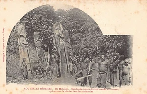 Vanuatu - Malicolo Island - Slit drum - Publ. A. Bergeret - Picture 1 of 2