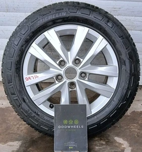 VW TRANSPORTER ALLOY WHEEL 16" WITH MICHELIN TYRE X1 SINGLE CARAVELLE T6 CLAYTON - Picture 1 of 14
