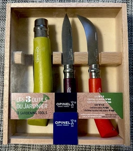 Opinel Set di attrezzi da giardinaggio 3 pezzi - n.12 seghetti; n.8 giardino; potatura e innesto - Foto 1 di 6