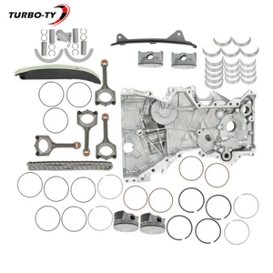 For Kia Forte 2.0L 17-20 Engine Con Rods Piston Main Rod Bearings Timing Kit - Bild 1 von 13