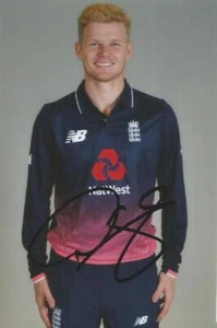 ENGLAND CRICKET: SAM BILLINGS SIGNED 6x4 ODI PORTRAIT PHOTO+COA - Picture 1 of 1