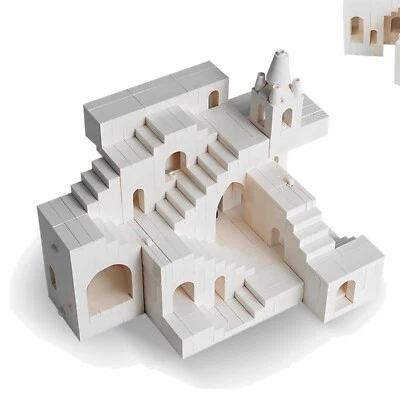 Architectural 700PCS Building Blocks Set - Transformable Castle for Ages 8+ - Image 1 of 4