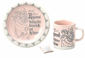 Sango Toki Disney Antique Princess Rapunzel Personal Set Mug Plate 3263-02 JAPAN - Picture 1 of 4