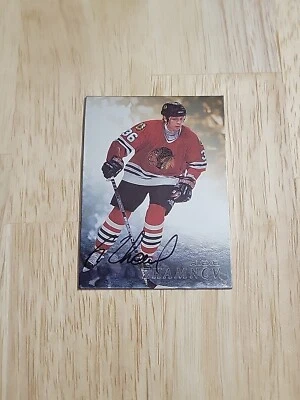 1998-99 In The Game ALEXEI ZHAMNOV Be A Player Autograph #29 Auto Blackhawks - Image 1 of 4