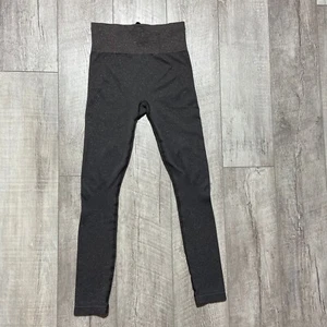 ATHLETA M UNSTINKABLE SHIMMER SEAMLESS TIGHT LEGGINGS EXPRESSO METALLIC - Picture 1 of 10