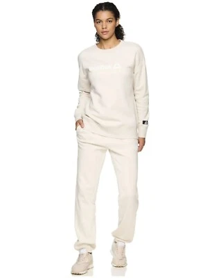 Conjunto de Calça de Moletom Reebok Feminina Jogger e Gola Redonda / Tamanho XL - Imagem 1 de 4