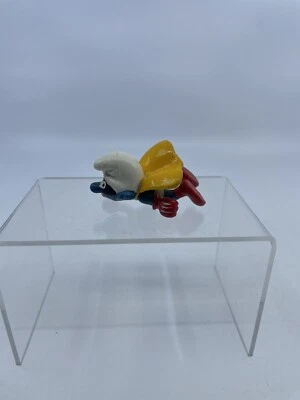 Figura Peyo Héroe Volador Pitufo Superman Pitufo 20127 1980 PVC De Colección  Foto 1 de 4