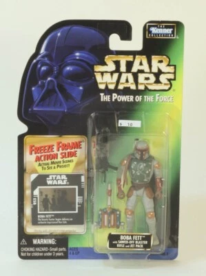 * Tarjeta Star Wars Freeze Frame FF Boba Fett Hasbro 1997 Foto 1 de 2
