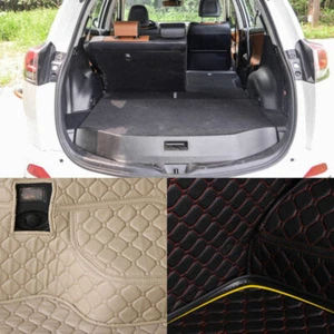 Trunk Cargo Liner Leather Protector Capter Mat Seat Back Cover For Toyota RAV4 - Picture 1 of 8