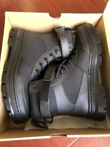Dr Doc Martens Combs Tech II Boots Black  Tactical Ripstop Lace Up Men’s 13 - Picture 1 of 8