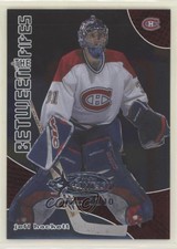 2001-02 ITG Be A Player Between the Pipes All-Star Fantasy /10 Jeff Hackett #73
