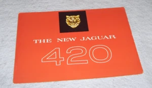 THE NEW JAGUAR 420 SALES BROCHURE 4.2 LITRE MANUAL & AUTOMATIC Not dated - Picture 1 of 3