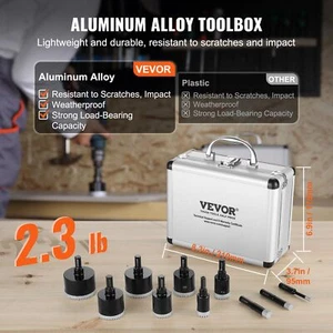 Diamond Hole Saw Kit For Grinder Diamond Drill Bits For Porcelain Tile Toolstati - Picture 1 of 9