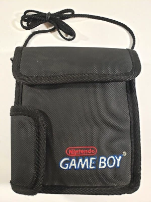 任天堂 Game Boy 官方任天堂黑色手提箱旅行包帆布 — 第 1/4 张图片