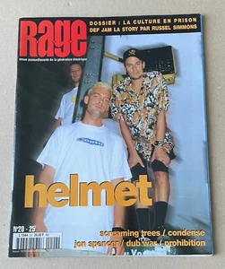 RAGE Magazine No.20 (1996) HELMET-Jon SPENCER-CULTURE et PRISON-DEF JAM- DUB WAR - Picture 1 of 2