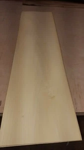 White Tulip Veneer - NATURAL WOOD Sheet - 840mm x 220mm - Picture 1 of 1