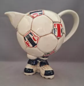 A PAUL CARDEW NOVELTY TFC FOOTBALL TEA POT C2000 - Picture 1 of 8
