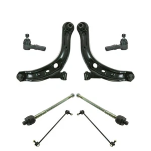 For MPV 8pc Steering & Suspension Kit Control Arms Tie Rods Sway Bar End Links - Bild 1 von 6