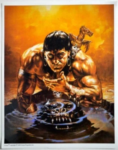 IMPRESIÓN ARTÍSTICA CONAN El Bárbaro Edición Limitada 6 Doug Beekman arte 1990 - Imagen 1 de 1