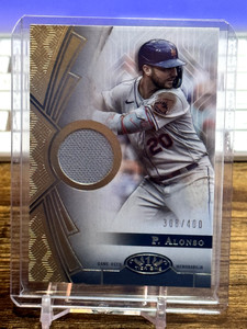 2023 Topps Tier One Pete Alonso Game Used Relic 308/400 New York Mets #T1R-PAL