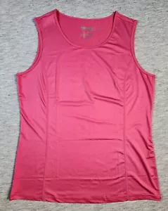 Sleeveless Workout Tank Top Athletic Loose Fit Womens Size Large Pink - Picture 1 of 6