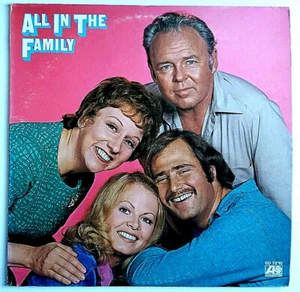 All In The Family - Vinyl LP 1971 Atlantic Records SD-7210 Comedy TV Show - Imagen 1 de 8