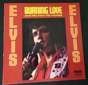 Elvis Presley, RCA/Camden Records, 1972, "Burning Love" VG+/VG - Picture 1 of 4
