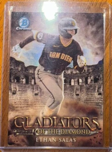 2024 Bowman Ethan Salas Gladiators Of The Diamond SSP #GOTD-8 Padres Case Hit! - Picture 1 of 2
