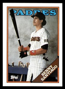 1988 Topps Benny Santiago #693 San Diego Padres