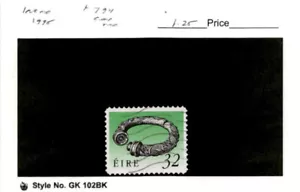 Ireland, Postage Stamp, #794 Used, 1990-95 Art Treasures (AB) - Picture 1 of 1