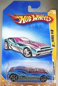 2009 Hot Wheels #10 New Models 10/42 BYE FOCAL II Blue Variant w/Chrome OH5 Sp - Picture 1 of 5