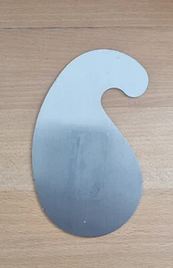 Hoja de acero con forma de cuello de cisne - 1 pieza (nº 607-0002) - Imagen 1 de 1