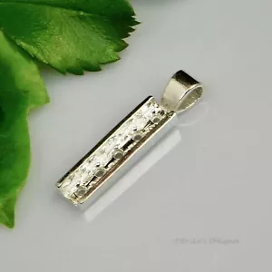 3 mm Rundkanal Sterlingsilber Anhängerfassung (Guss - Halterung) - Bild 1 von 2