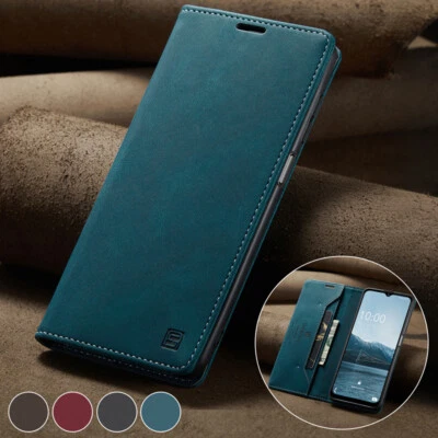 Slim Leather Wallet Case Card Flip Cover for Samsung Galaxy A13 A23 A33 A53 A73 - Image 1 of 4