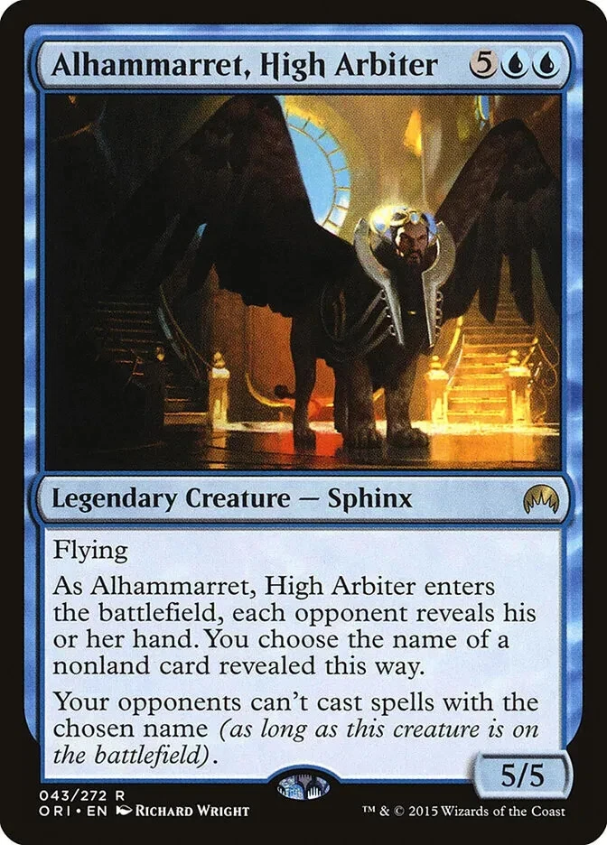 Alhammarret, High Arbiter Magic Cards MTG NM-M Magic Origins (ORI) RARE - Image 1 of 1