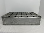 1949 Aluminum Drink Coca Cola 24 Bottle Stadium Carrier Caddy Tray Case RARE