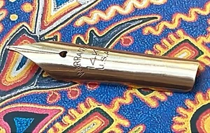 Antiker Garantie Senior Füllfederhalter fein 14k massiv Goldfeder TEIL, USA (CM3725) - Bild 1 von 2