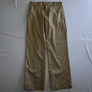 Polo Ralph Lauren Performance 32x32 Khaki Stretch Classic Golf Mens Dress Pants - Picture 1 of 9