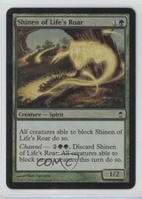 2005 Magic: The Gathering - Saviors Kamigawa Foil Shinen of Life's Roar #149 5f7