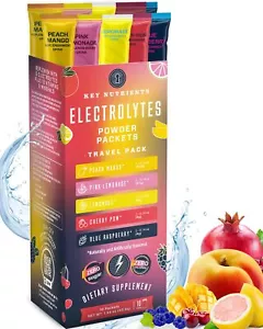 KEY NUTRIENTS Multivitamin Electrolytes Powder No Sugar - 5 Delicious Flavors... - Picture 1 of 8