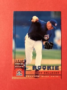 1998 Leaf Rookies & Stars Roy Halladay #328 Rookie - Toronto Blue Jays - Picture 1 of 2