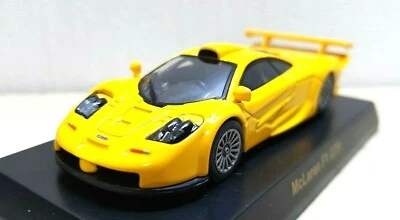 1/64 Kyosho MCLAREN F1 GTR LONGTAIL ЖЕЛТЫЙ литая модель автомобиля  - Изображение 1 из 3