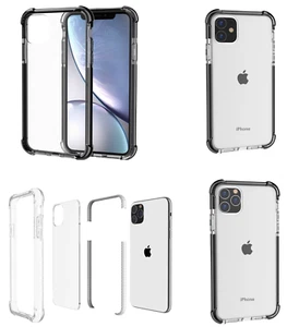 AMZER Shockproof Rugged Bumper Hybrid Protective Case for iPhone 11/ Pro / Max - Picture 1 of 7