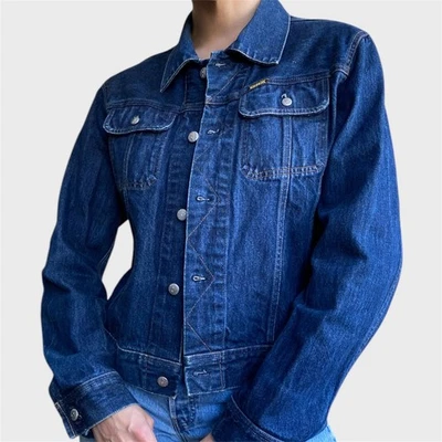 Vintage Diesel Denim Jacket Size US 6  Blue Denim Blazer - Image 1 of 4